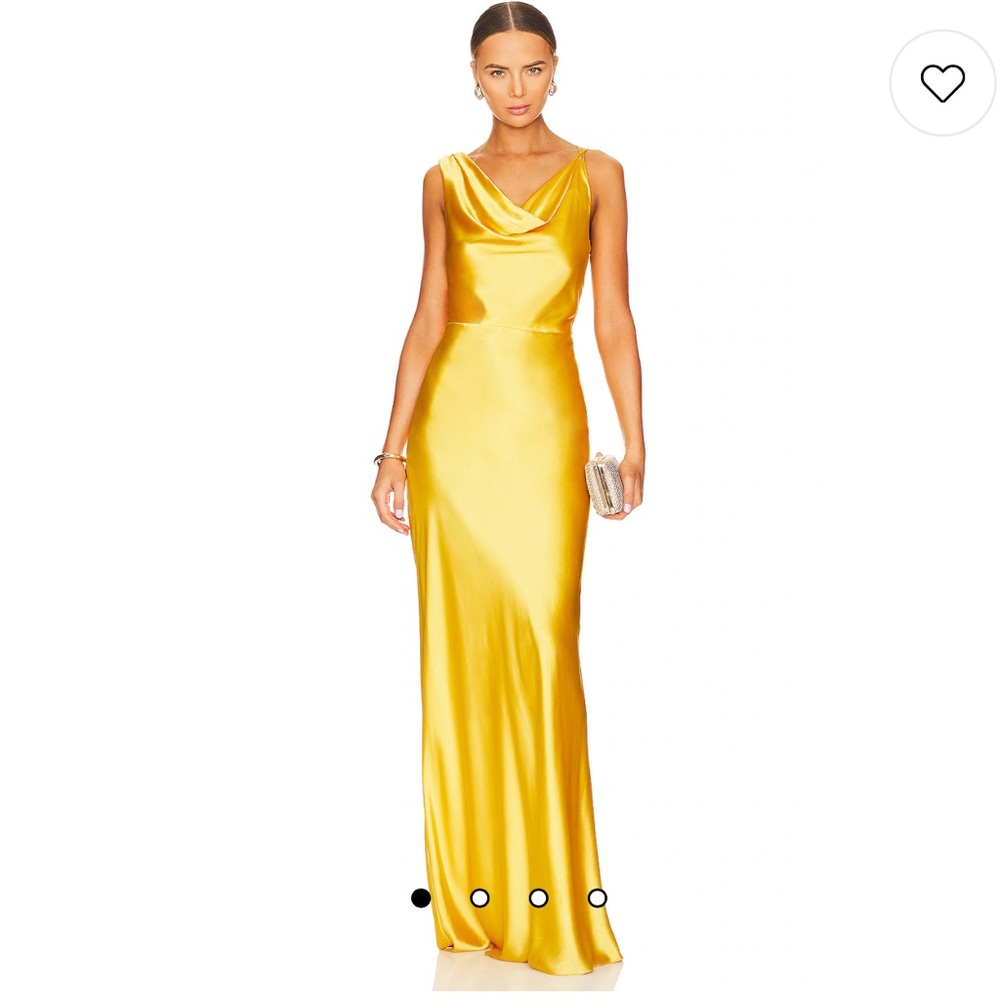 Veronica Beard Yellow Maxi Dress